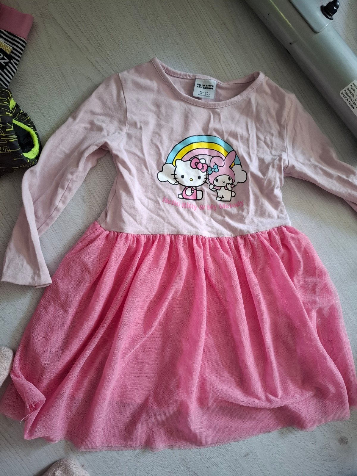 Hello Kitty jurk maat 110 (valt klein), Ophalen, Gebruikt, Meisje, Jurk of Rok