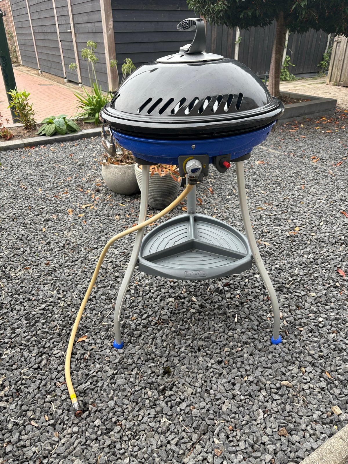Cadac Carri Chef 2 gasbarbecue met diverse accessoires, Ophalen, Gebruikt