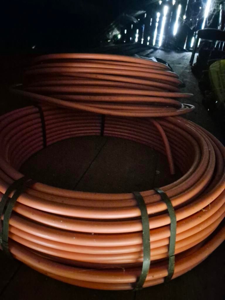Slang vloerverwarming 2x  en 2 platen, Doe-het-zelf en Verbouw, Verwarming en Radiatoren, Ophalen, Minder dan 60 cm, Overige typen
