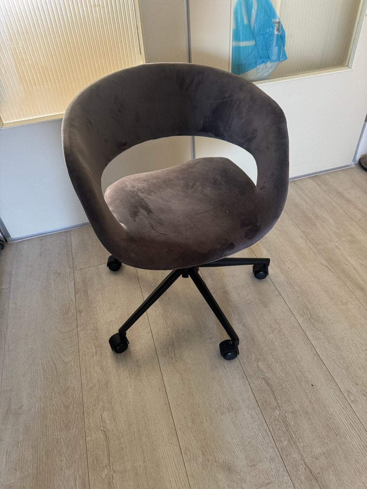 2 bureaustoelen - Grijs en Zwart, Ophalen, Gebruikt, Grijs, Bureaustoel
