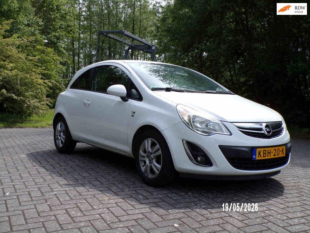 Opel CORSA 1.2-16V Selection, Auto's, Voorwielaandrijving, Euro 5, Gebruikt, Zwart