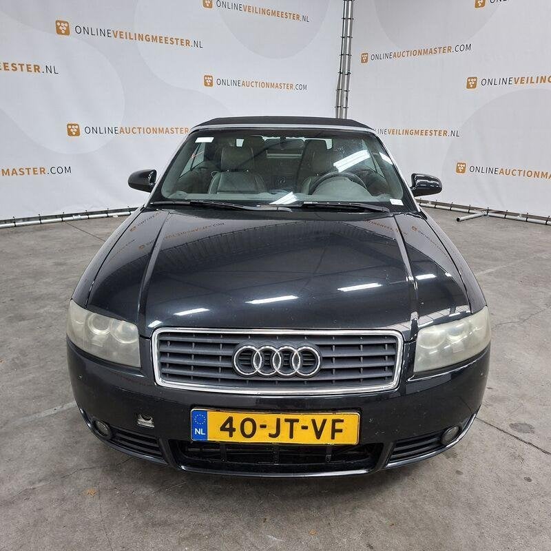 Personenauto Audi, A4 Cabriolet, 3.0 V6 Exclusive, 2002, Auto's, 1595 kg, Cabriolet, 4 stoelen, Zwart