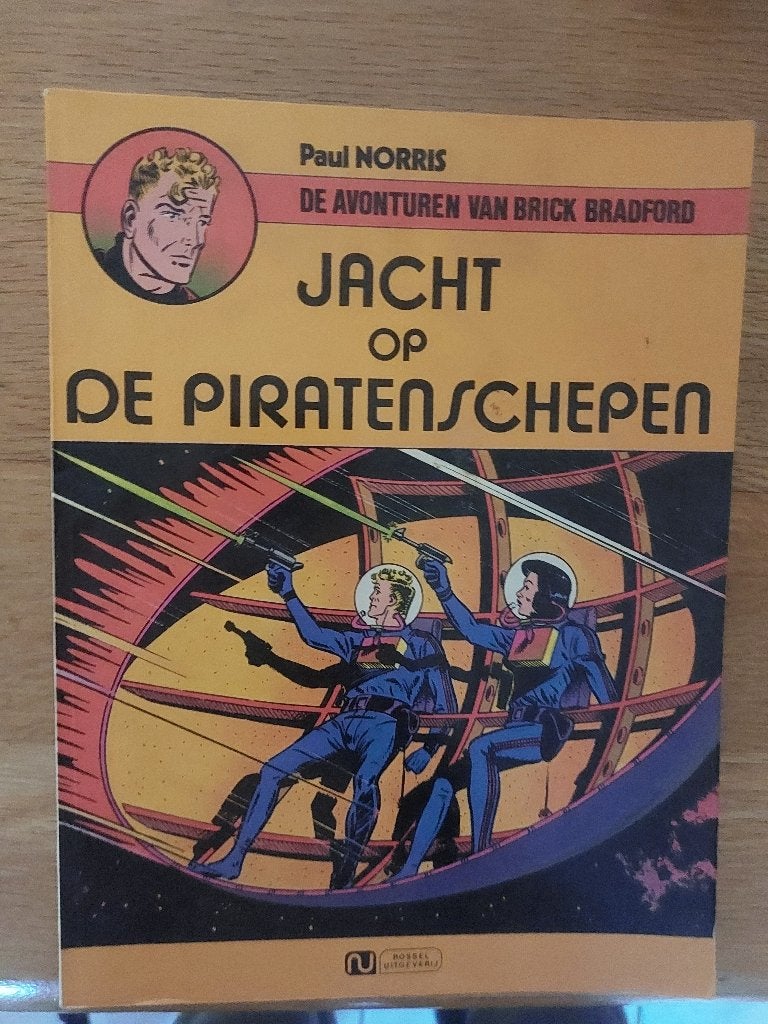 Brick Bradford, jacht op de piratenschepen, Eén stripboek, Ophalen of Verzenden, Gelezen