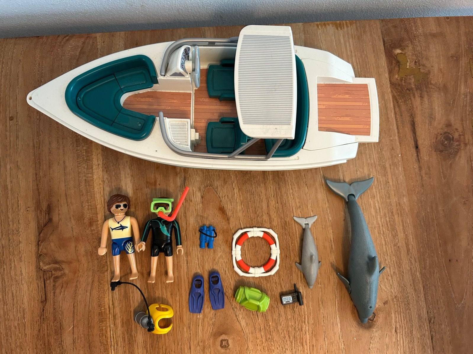 Playmobil 6981 Duiktrip met speedboot, Ophalen, Zo goed als nieuw, Complete set