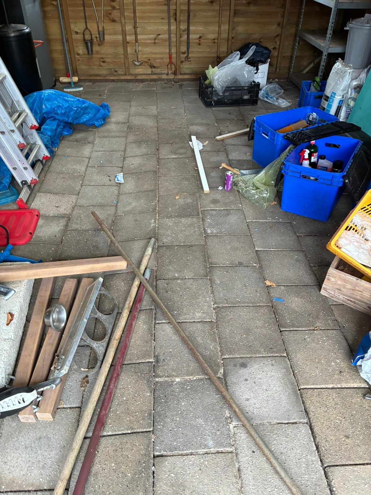 Gratis af te halen 30x30 stenen, Tuin en Terras, Ophalen of Verzenden, Gebruikt, Beton, Klinkers