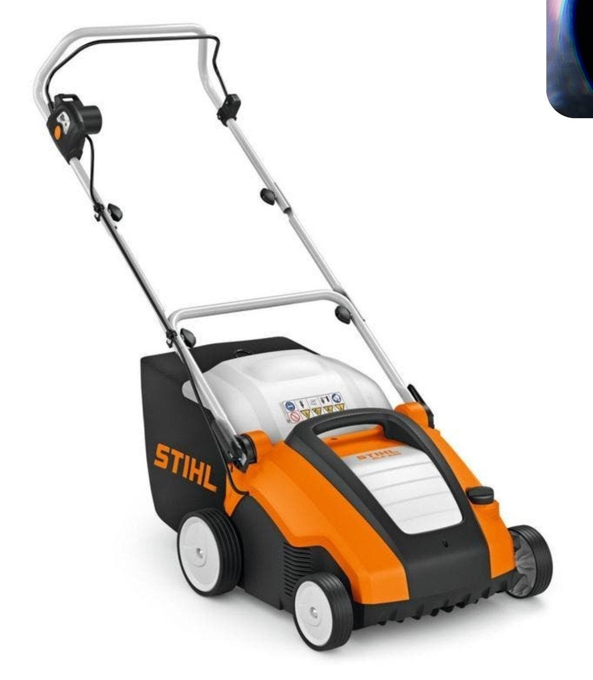 Stihl, elektrische verticuteermachine, 1x gebruikt, Ophalen of Verzenden, Zo goed als nieuw, Elektrisch, Stihl