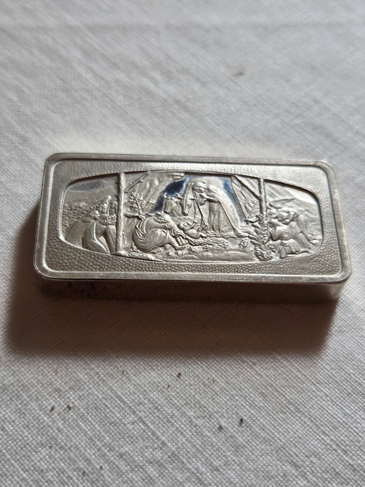 zilveren baar 60 gram Intercoins keststal, Ophalen of Verzenden, Zilver