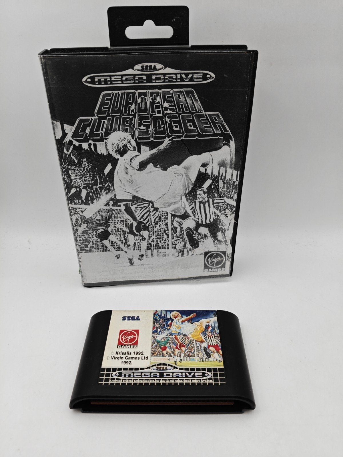 European Club Soccer - Sega Mega Drive, Virgin Games Ltd, Gebruikt, 1 speler, Onbekend