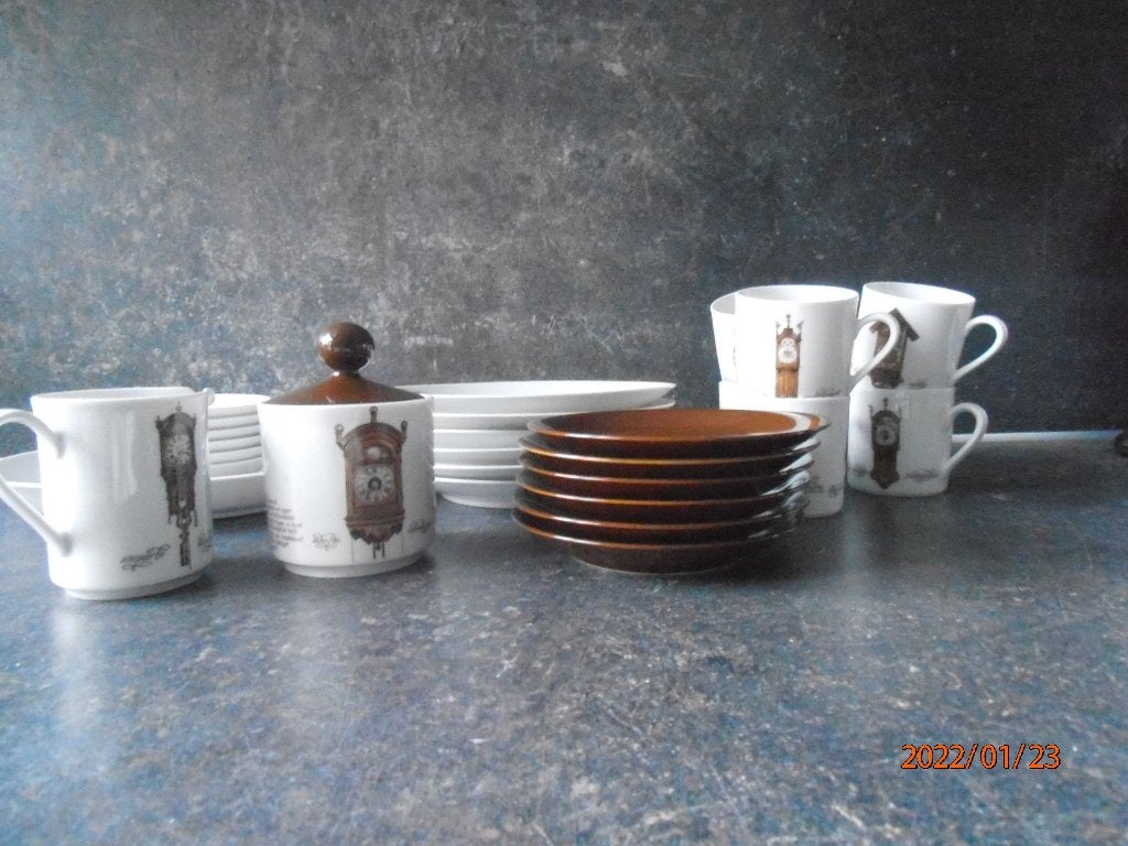 koffieservies, Ophalen of Verzenden, Zo goed als nieuw, Porselein, Overige stijlen