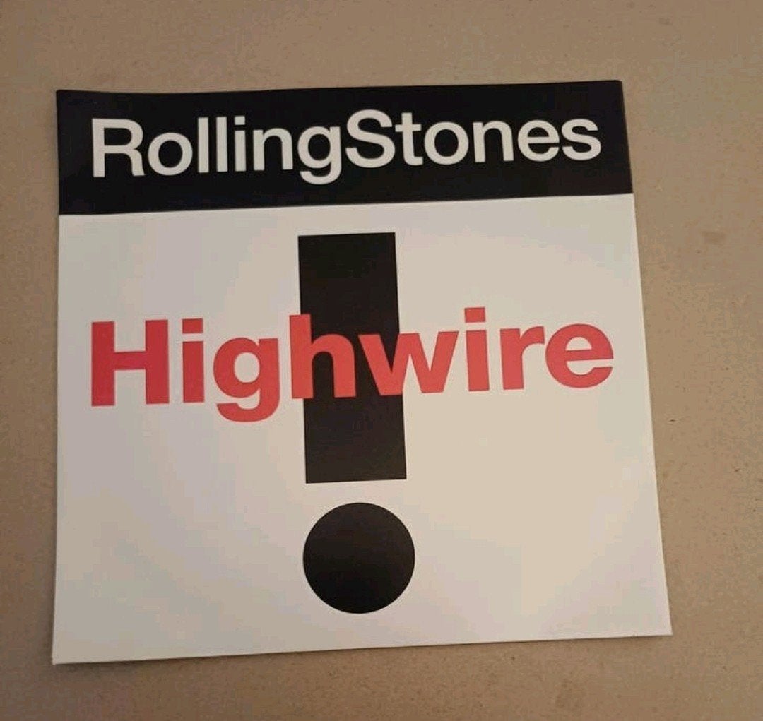 Rolling Stones  - Highwire!, Cd's en Dvd's, Vinyl Singles, Gebruikt, Pop, Beschermende buitenhoes, Ophalen of Verzenden