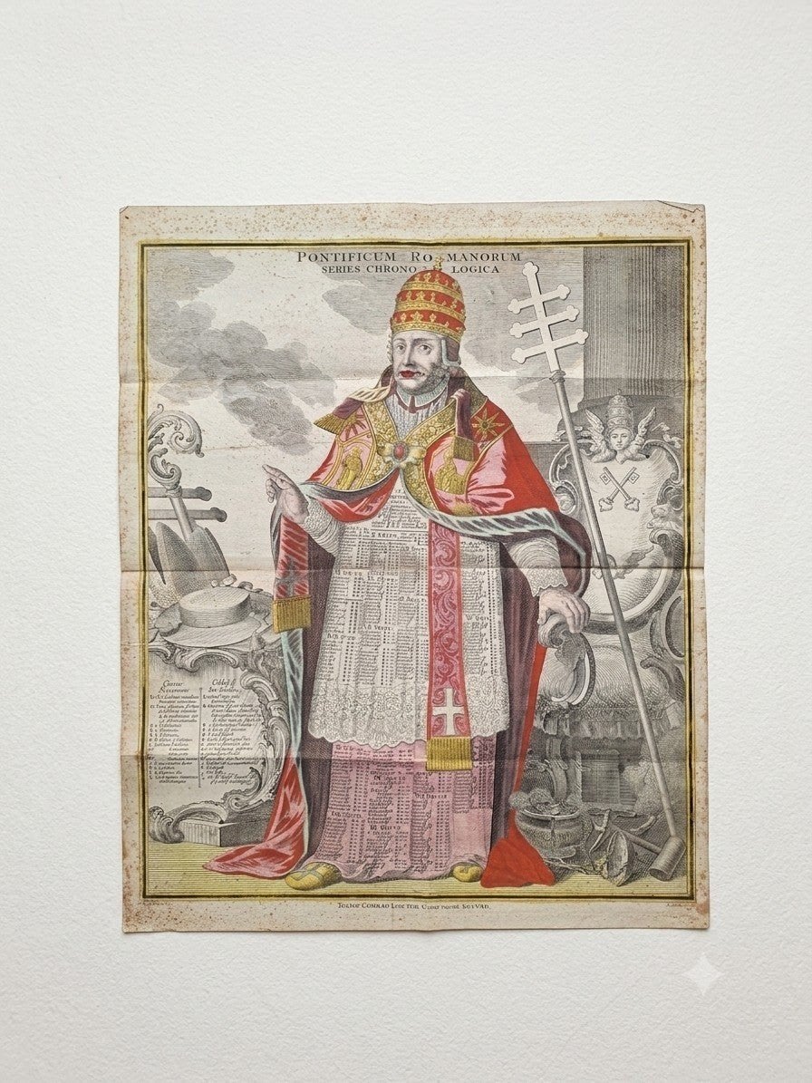 Pontificum Romanorum Series Chronologica 18e eeuw, Ophalen of Verzenden