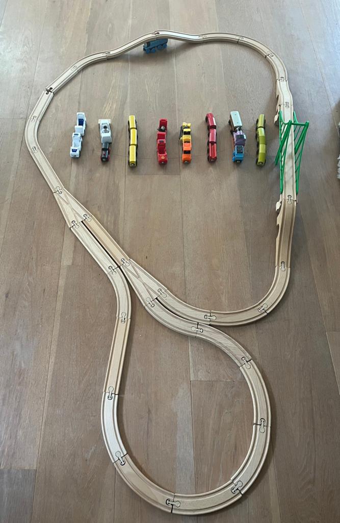 Brio/Thomas de trein plus aanvullingen, Ophalen of Verzenden, Zo goed als nieuw