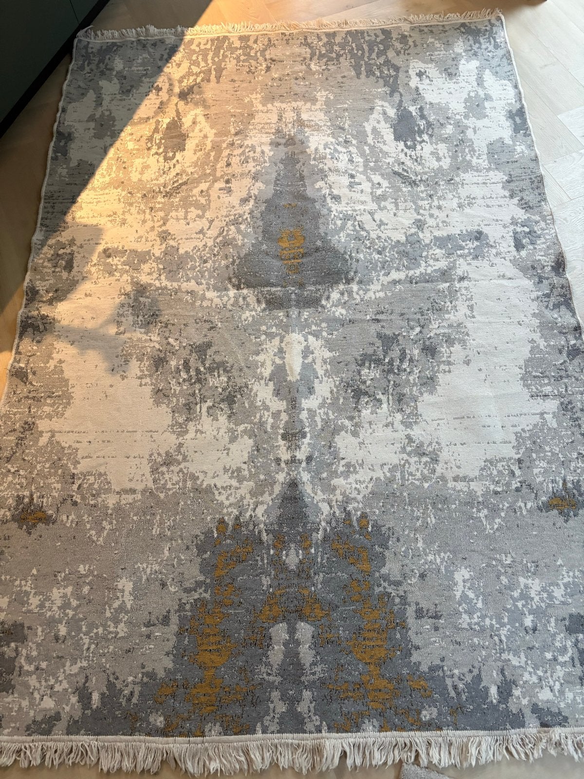 Wasbaar dubbelzijdig laagpolig vloerkleed 160x230 cm, Ophalen, 150 tot 200 cm, 200 cm of meer, Zo goed als nieuw