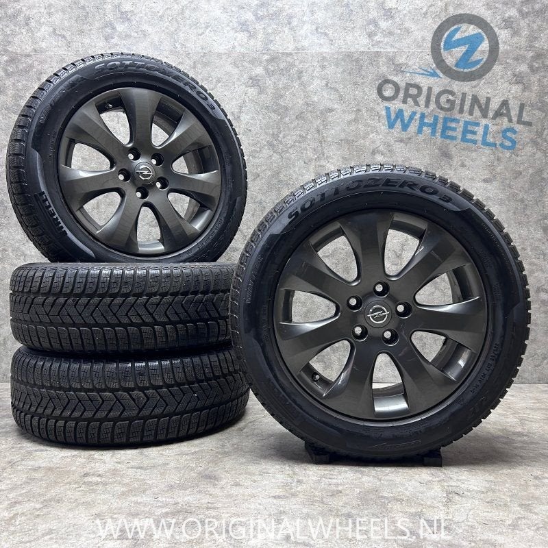 17 inch originele velgen + winterbanden Opel Astra J - Zafir