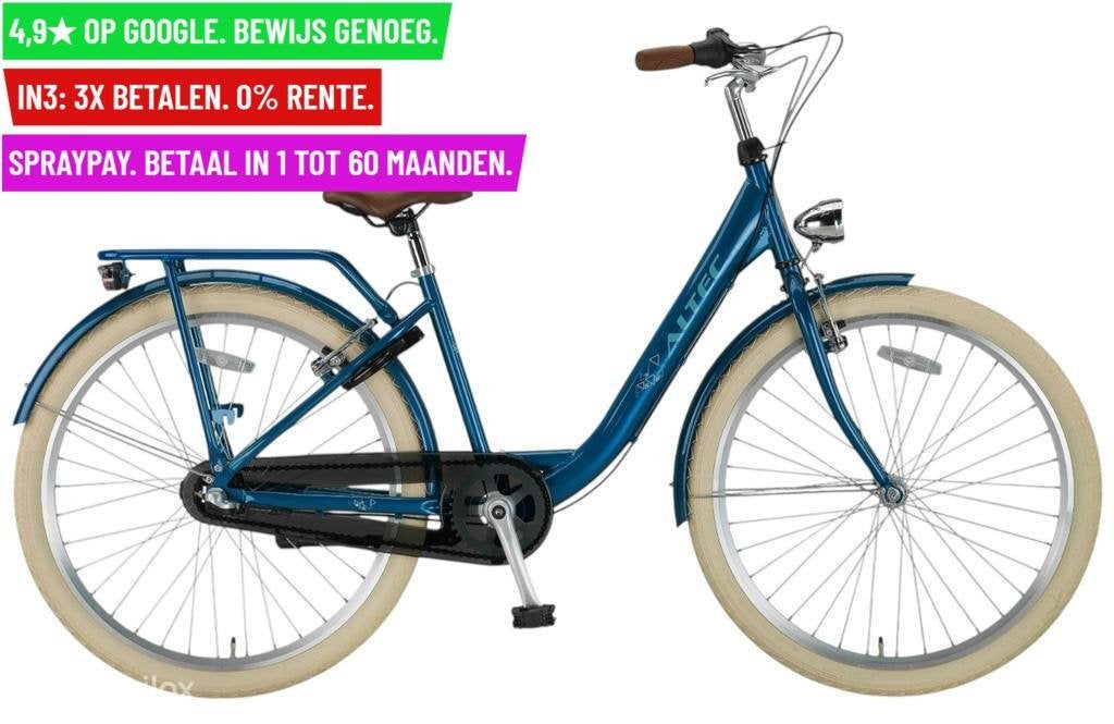 +Altec Tuana 26"/40 cm - Garantie/Levering, Fietsen en Brommers, Fietsen | Dames | Damesfietsen, Overige merken, 9713 Bv Groningen