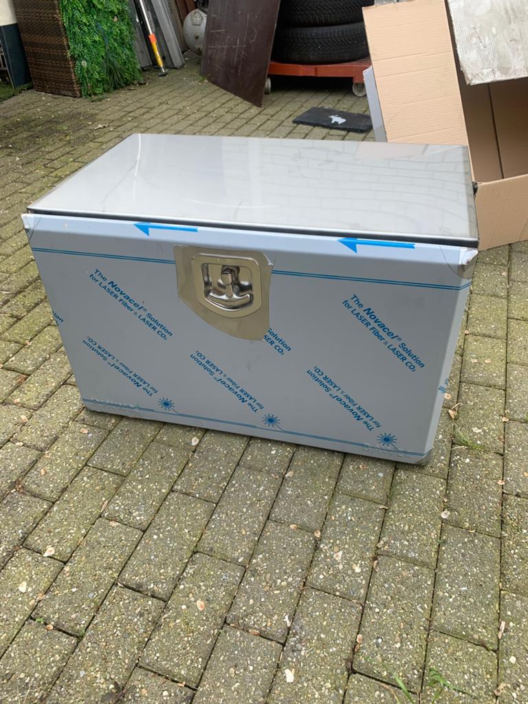 Transport kist rvs, 60 cm of meer, 35 tot 50 cm, Nieuw, Bak of Kist