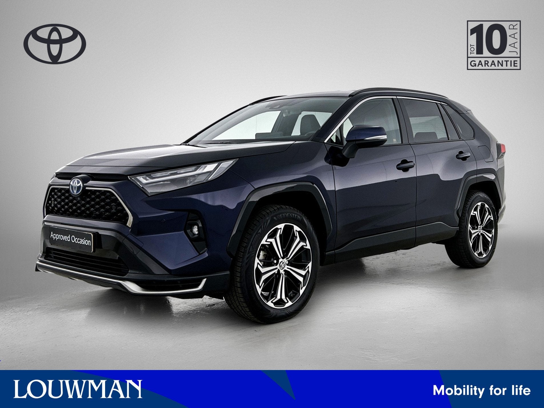 Toyota RAV4 2.5 Plug-in Hybrid AWD Style | Parkeersensoren |, Auto's, Toyota, Automaat, 12 maanden, Gebruikt, 4 cilinders