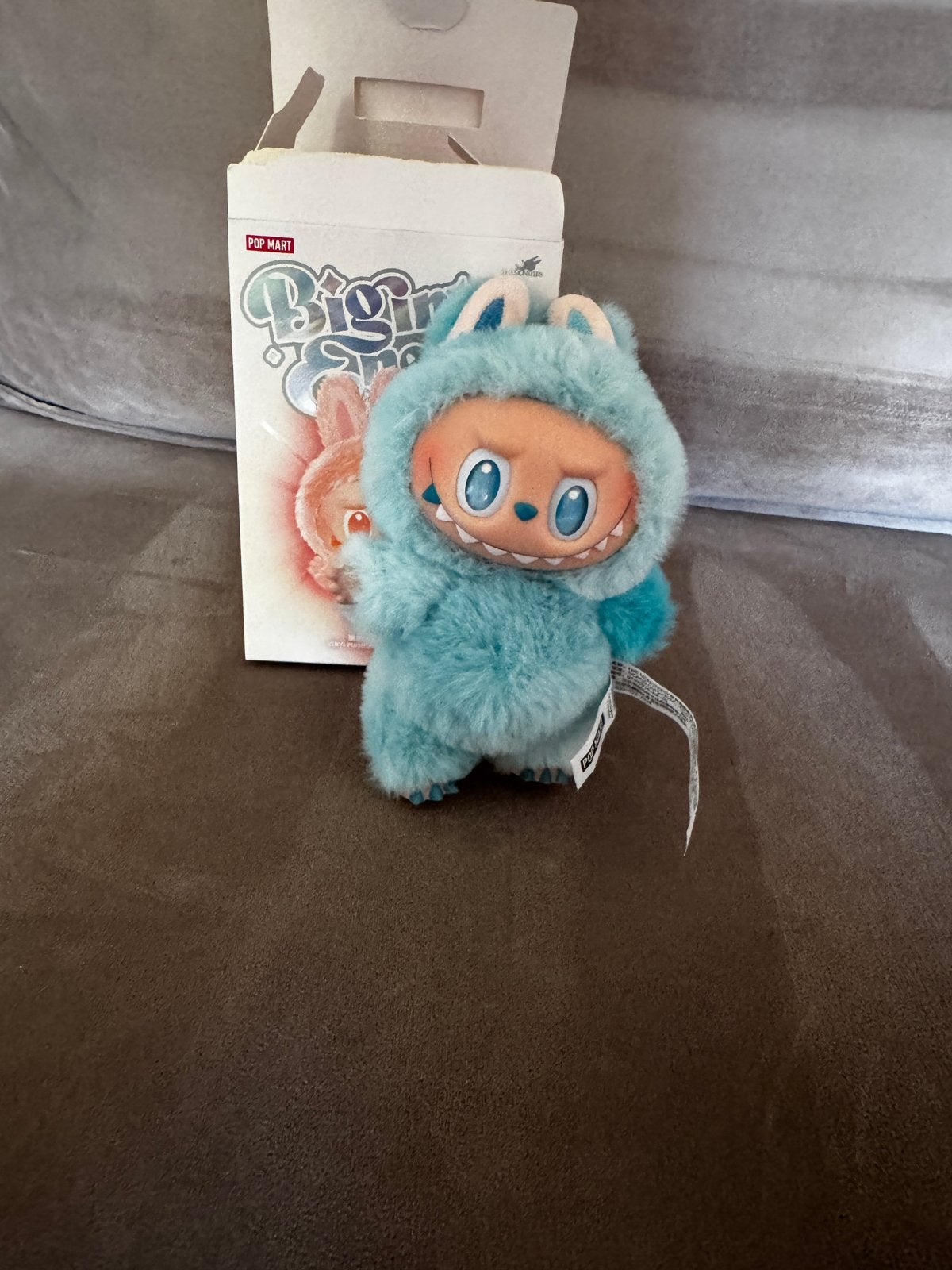 Popmart Labubu Big Into Energy knuffel, Kinderen en Baby's, Met doos, Overige merken, Overige karakters, Overige typen