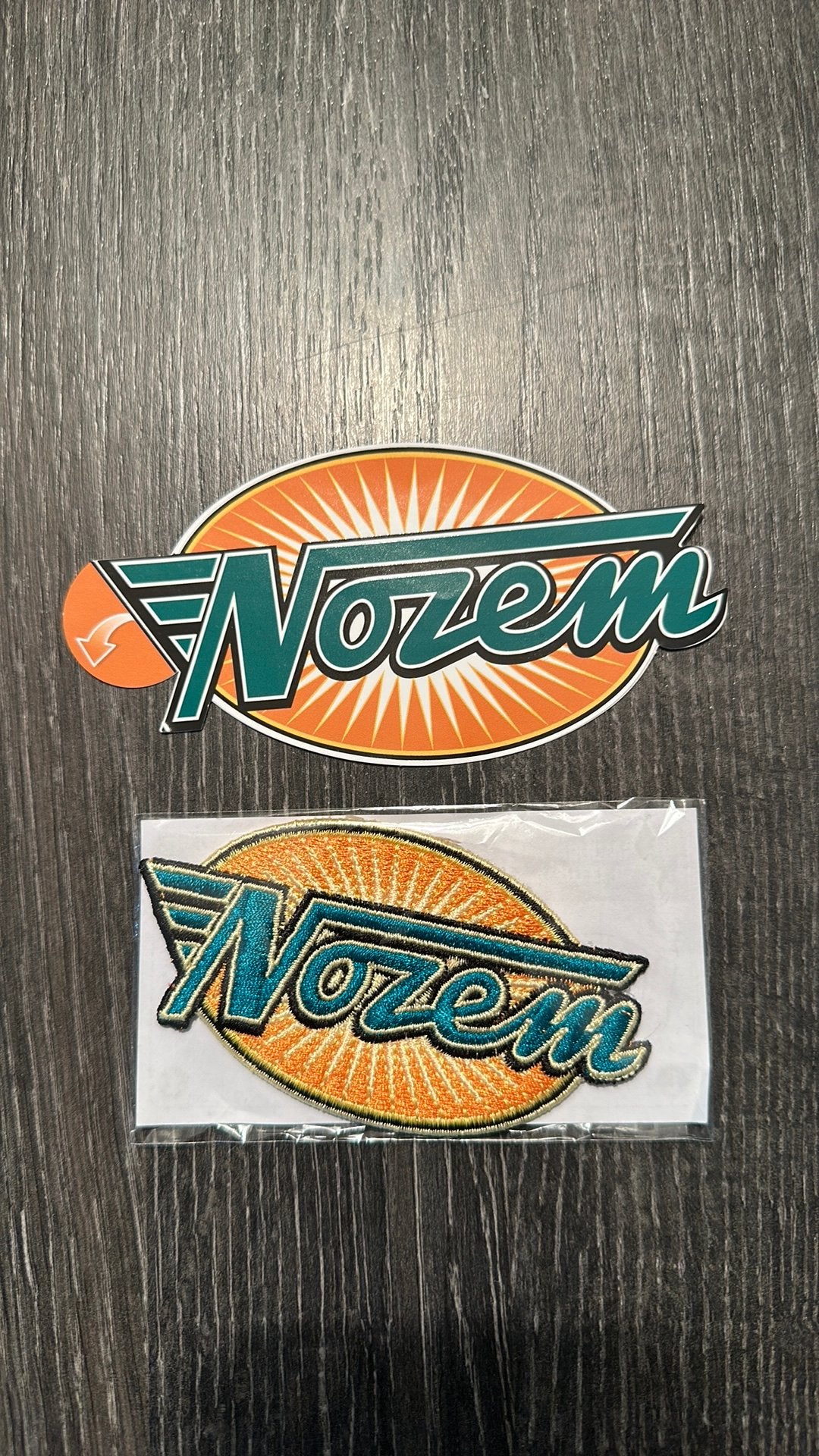 Nozem Sticker en Patch, Verzenden, Zo goed als nieuw, Overige typen