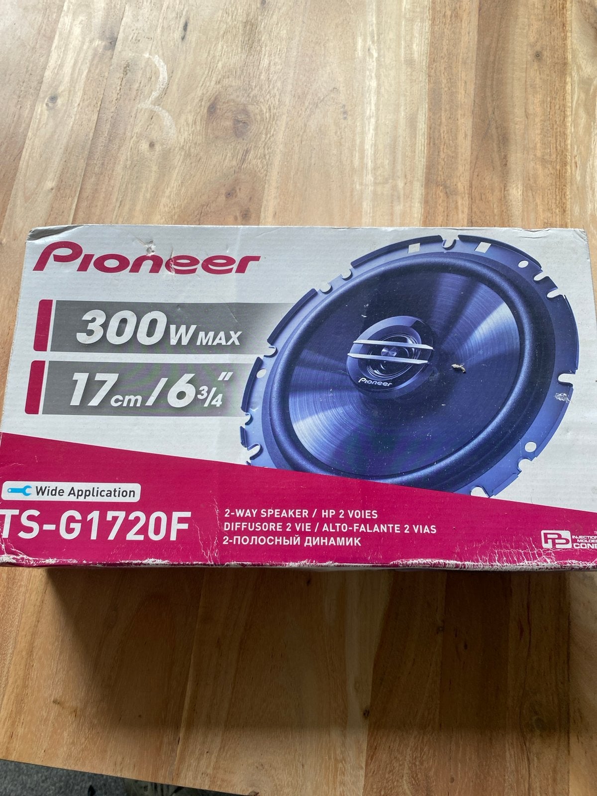 Pioneer TS-G1720F 2-weg speakers 300W Max 17cm, Ophalen, Nieuw