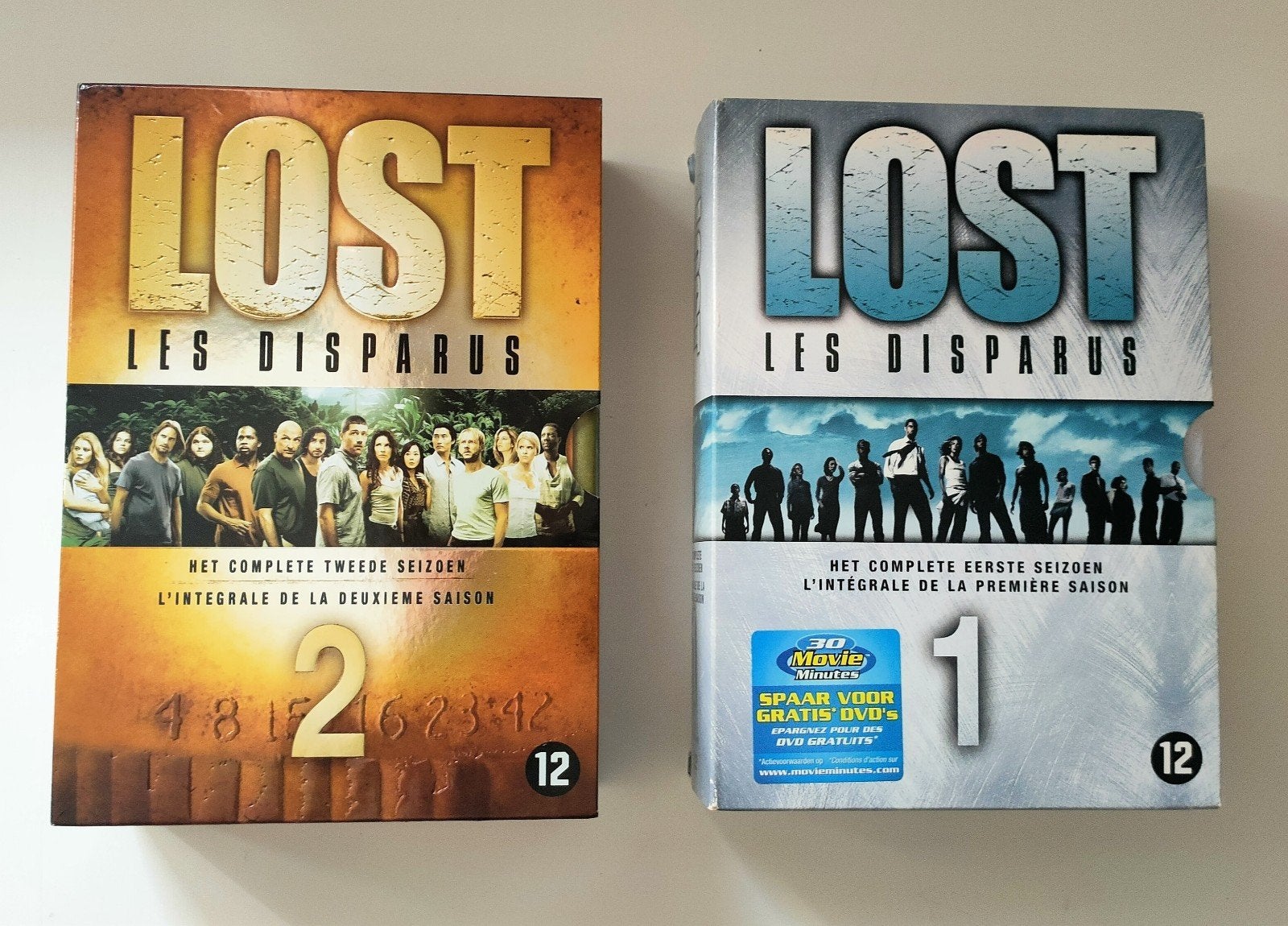 Lost Seizoen 1 & 2 DVD Boxset - Complete Serie, Ophalen of Verzenden, Actie en Avontuur, Vanaf 12 jaar, Gebruikt