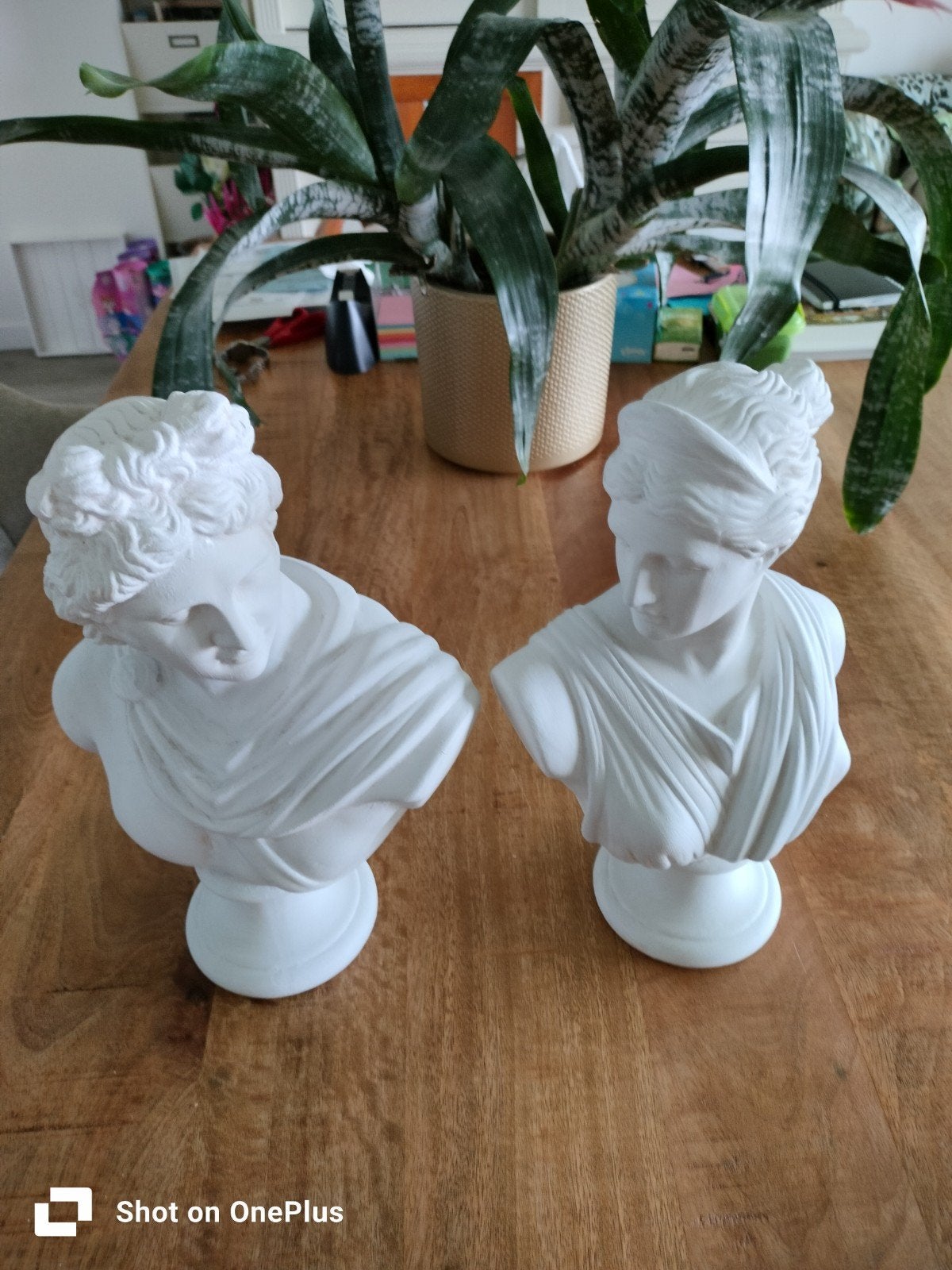 Bustes van goden Apollo en Artemis, Ophalen, Groep mensen, Buste, 20 - 50 cm