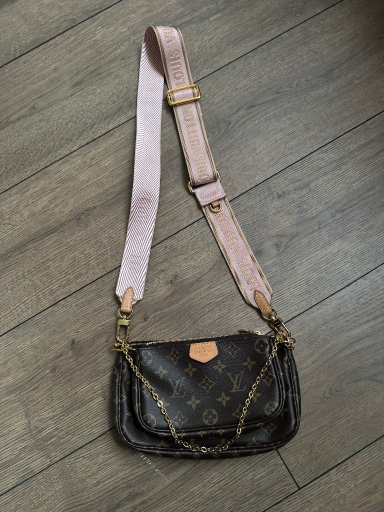 Louis Vuitton tas multi pochet, Ophalen of Verzenden, Nieuw, Bruin, Handtas
