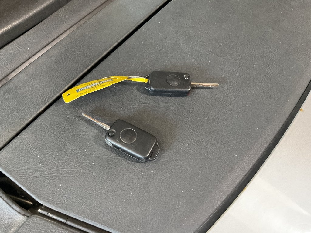 Complete slotenset met 2 sleutels slk r170, Ophalen of Verzenden, Gebruikt, Mercedes-Benz