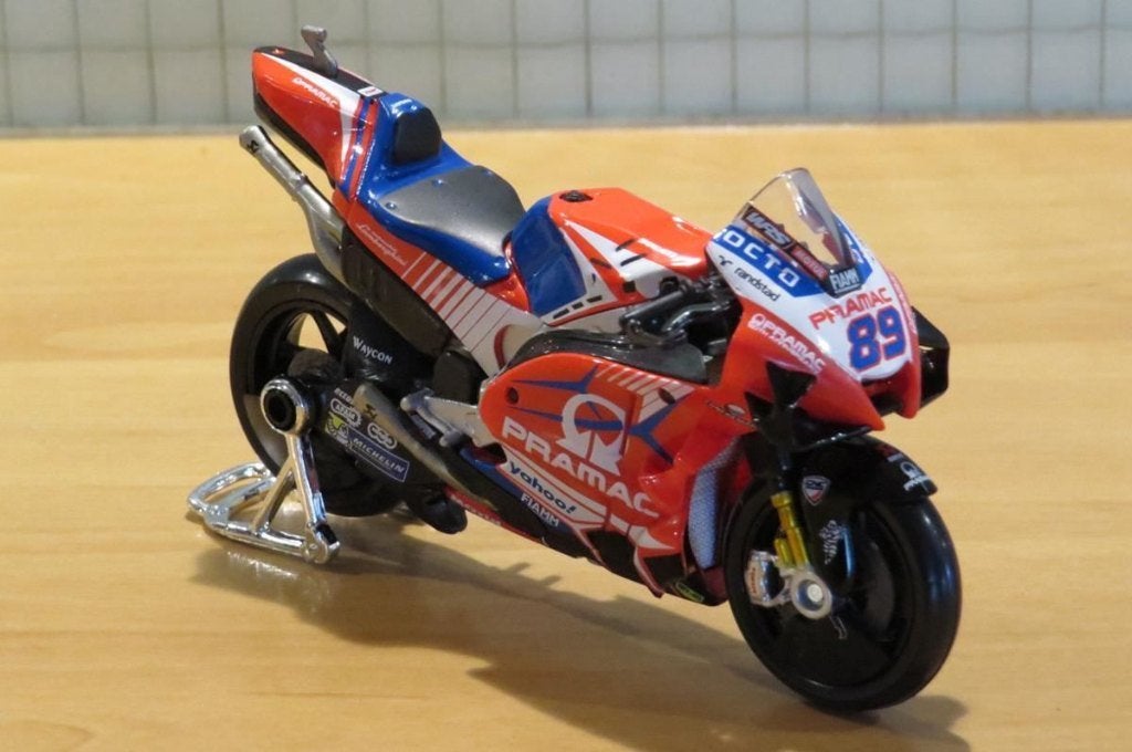 Jorge Martin Ducati Desmosedici GP21 2021 1:18 maisto, MayCheong, Maisto, Nieuw, Ophalen of Verzenden