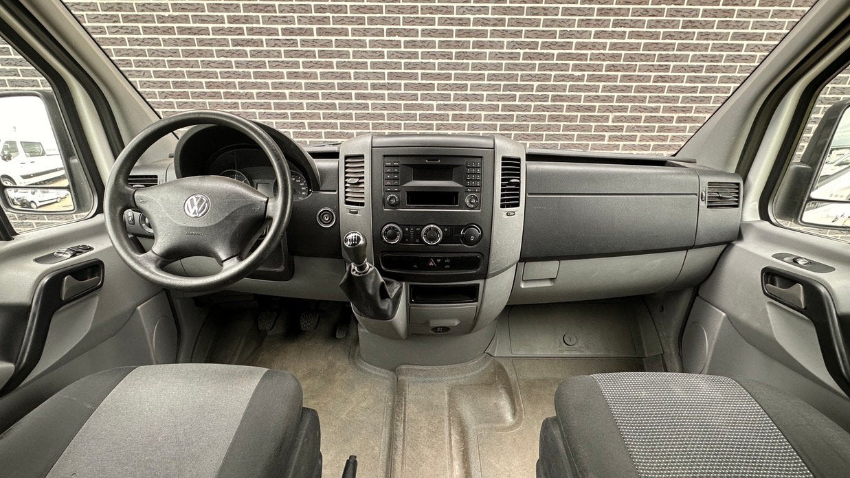 Volkswagen Crafter 35 2.0 TDI L2H1 DC | Imperiaal | PDC | Ai, Auto's, Gebruikt, 4 cilinders, Volkswagen, Wit