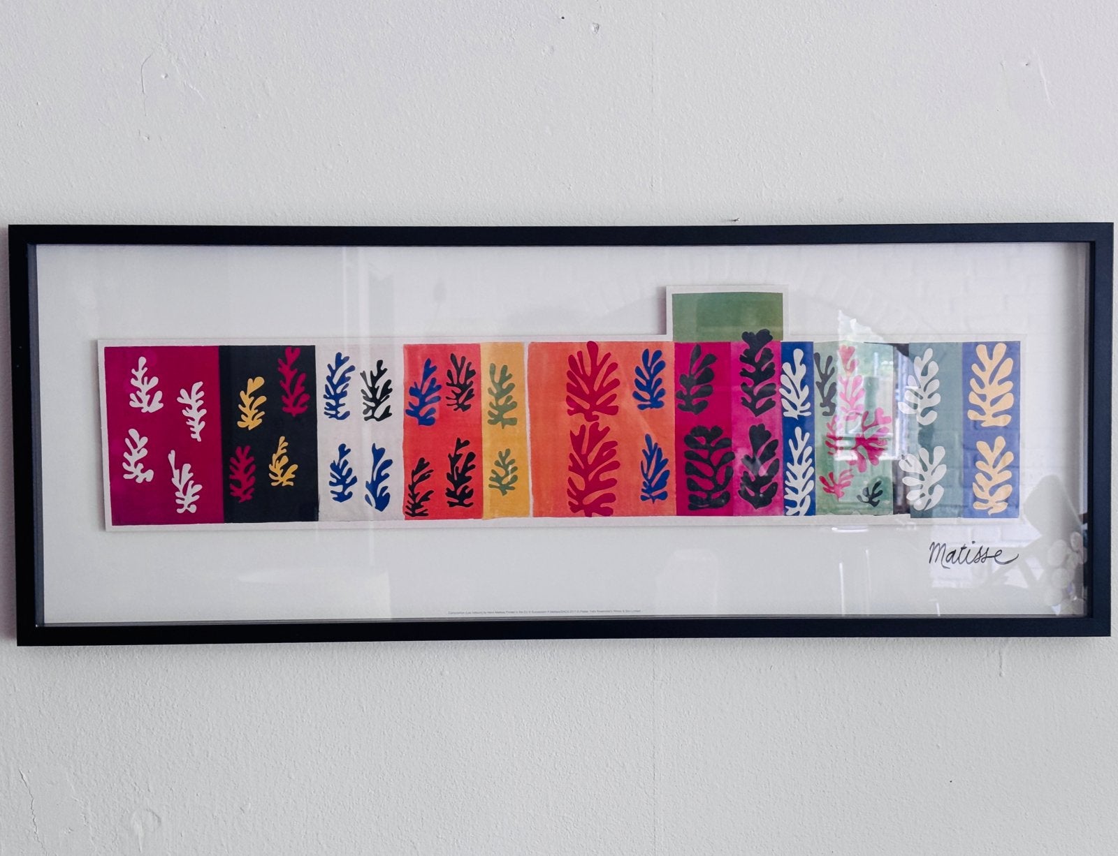 Ingelijste poster Les Velours van Matisse van Ikea, Met lijst, Rechthoekig Liggend, Ophalen of Verzenden, Zo goed als nieuw
