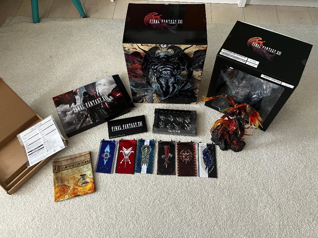 Final Fantasy XVI Collector's Edition voor de PS5 + BONUS, Verzamelen, Ophalen of Verzenden, Zo goed als nieuw