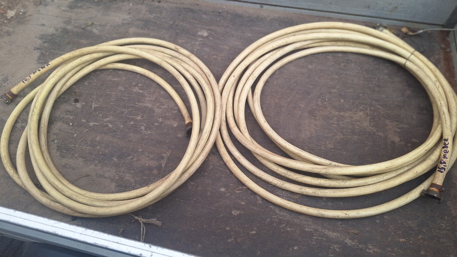 Tuinslang, Ophalen, 10 meter of meer