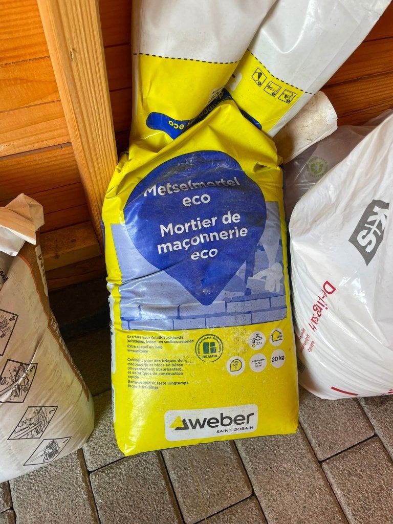 Metselmortel, Overige materialen, Nieuw, Minder dan 5 m², Ophalen
