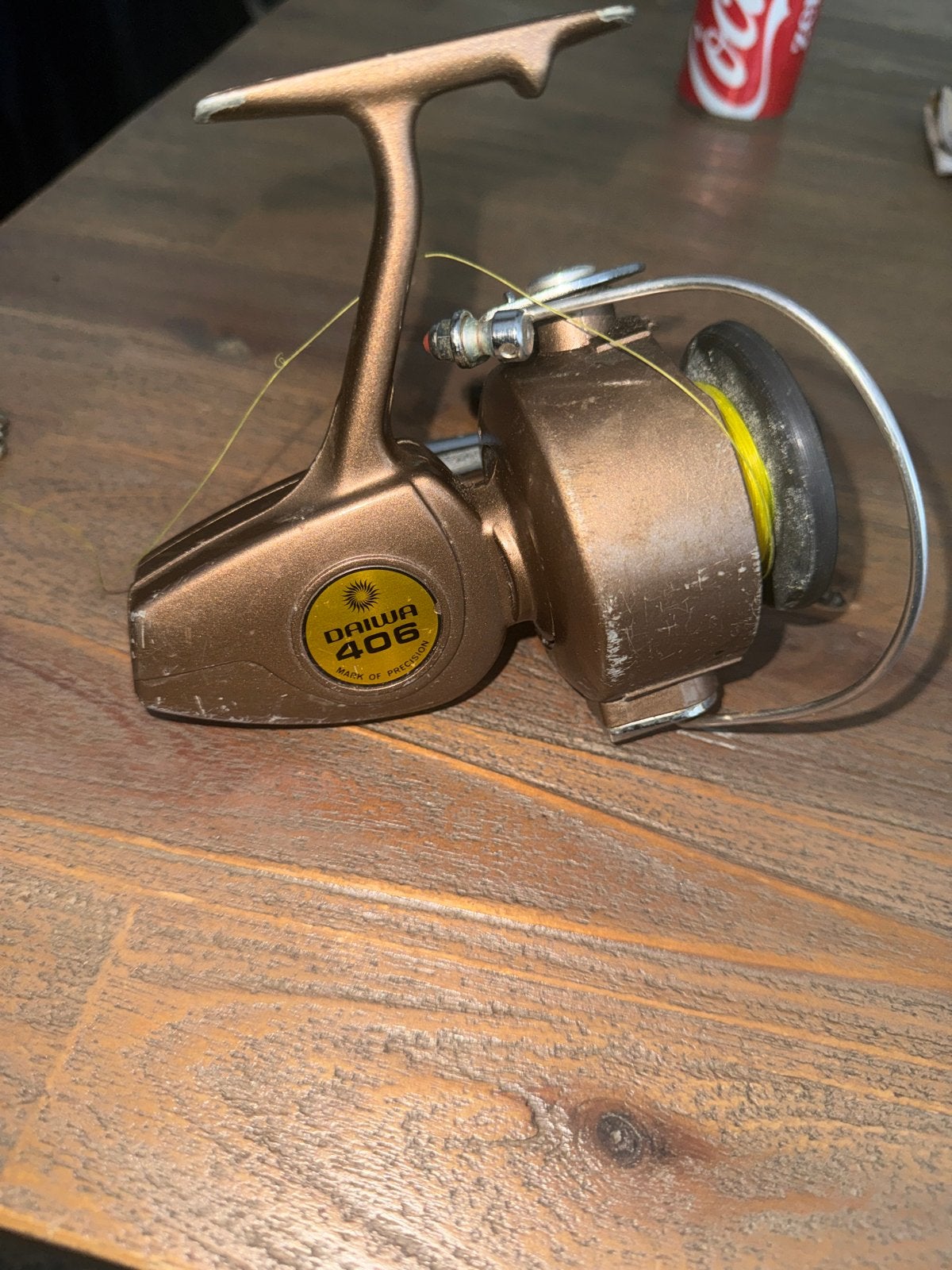 Daiwa 406 Vismolen - Vintage, Ophalen of Verzenden, Gebruikt, Molen
