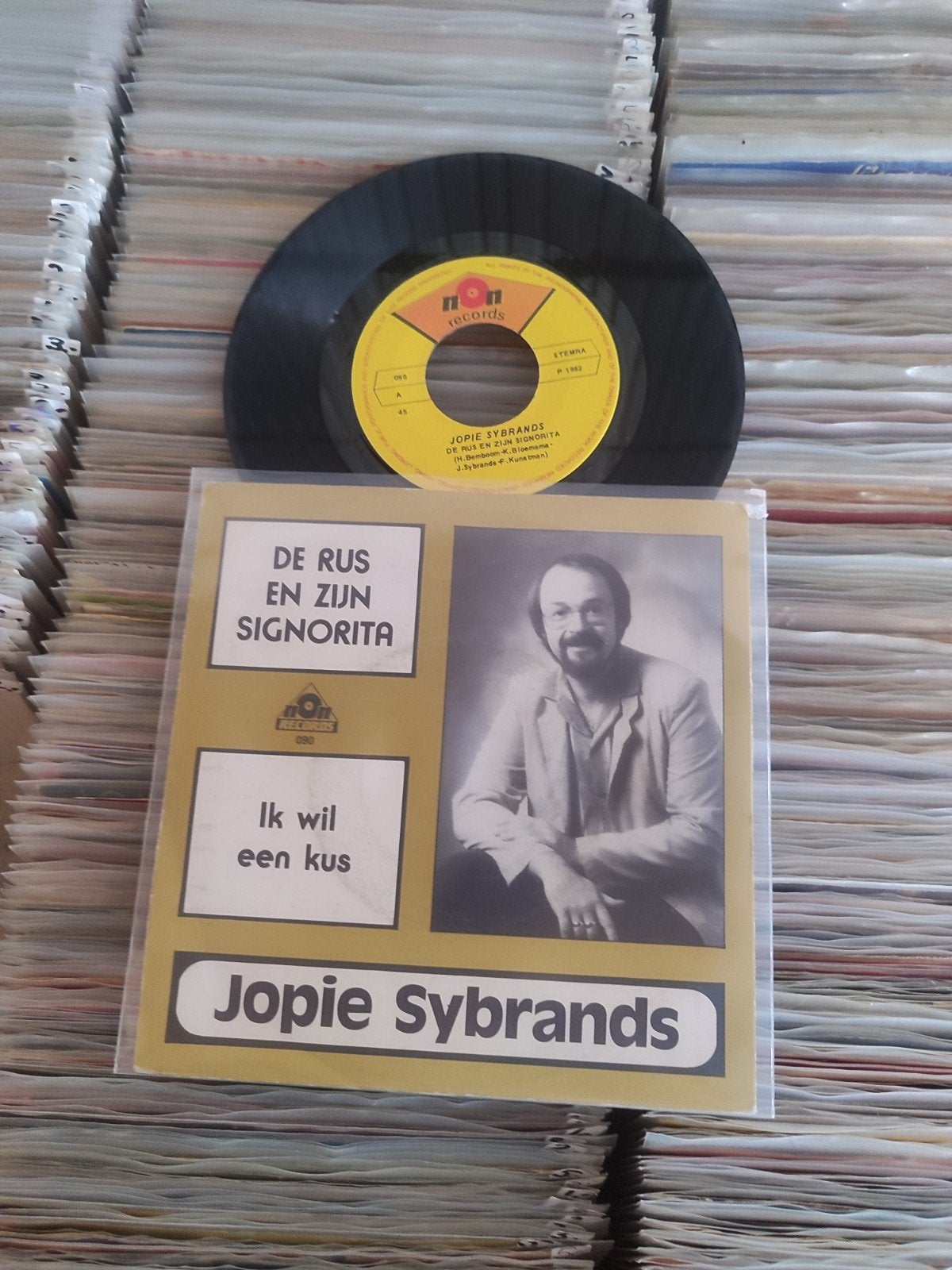Jopie sybrands de Rus en zijn signorita, Ophalen of Verzenden, Zo goed als nieuw, Overige formaten, Levenslied of Smartlap