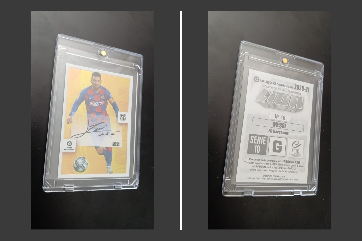 lioen messi panini 2020, Ophalen of Verzenden, Zo goed als nieuw, Plaatje