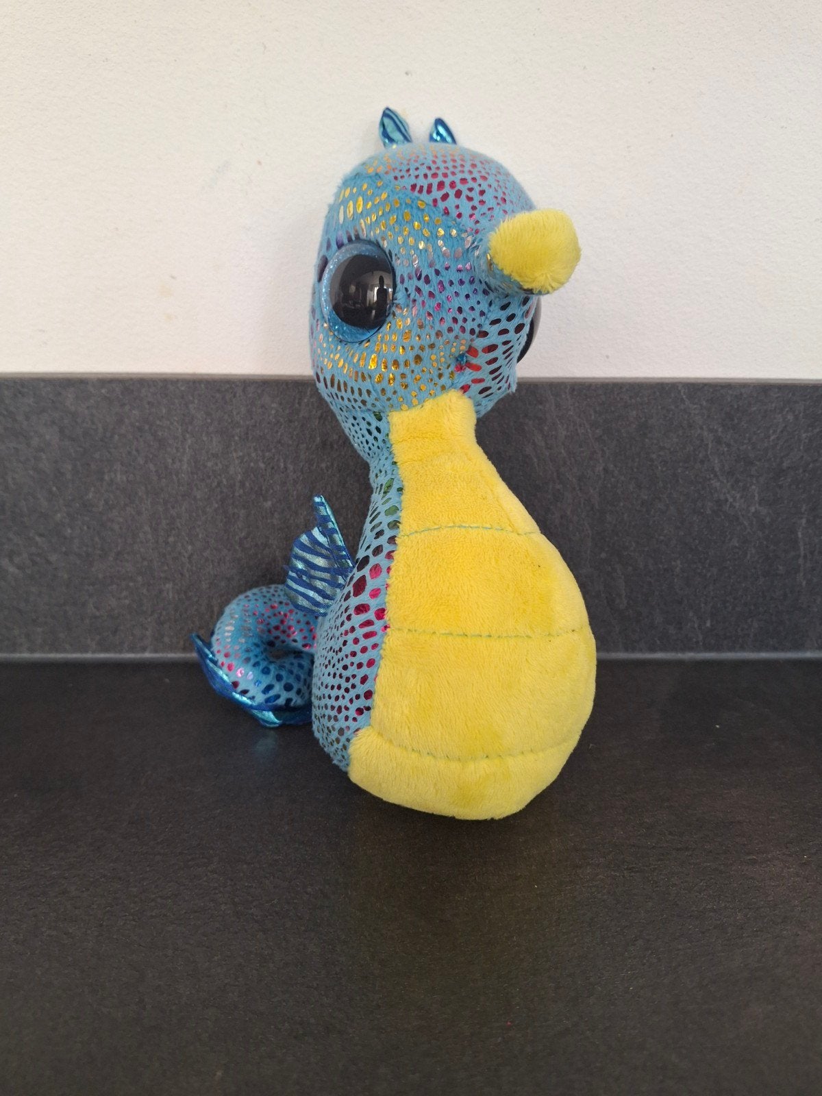 Ty knuffel zeepaard Neptune, Overige typen, Nieuw, Ophalen of Verzenden, Meerkleurig