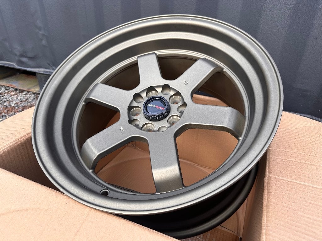 JR Wheels JR12 Matt Bronze - 17 x 9.0J ET25 5x114.3 5x100, Ophalen of Verzenden