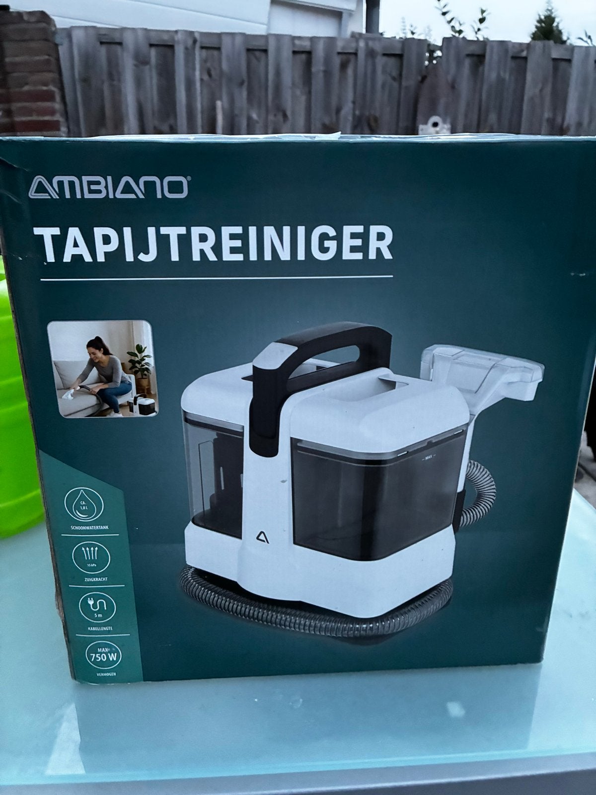 Ambiano Tapijtreiniger - Nieuw in doos voor ibel 0627075186, Witgoed en Apparatuur, Onderdelen en Toebehoren, Ophalen of Verzenden