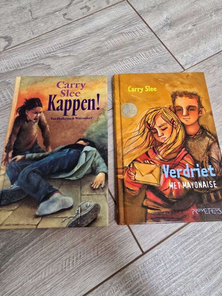 2 x Carry Slee / Verdriet met Mayonaise en Kappen!, Ophalen of Verzenden, Gelezen