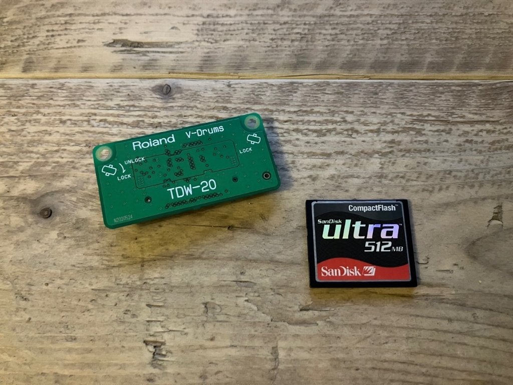Roland TDW20 uitbreidingskaart module (TD 20 TD-20 TDW 20), Ophalen of Verzenden, Zo goed als nieuw, Drums of Percussie