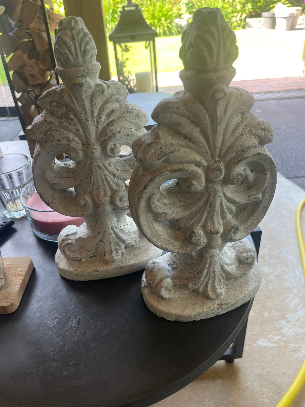 Decoratieve ornamenten set - Grijs, Ophalen, Gebruikt, Klassiek, Grijs
