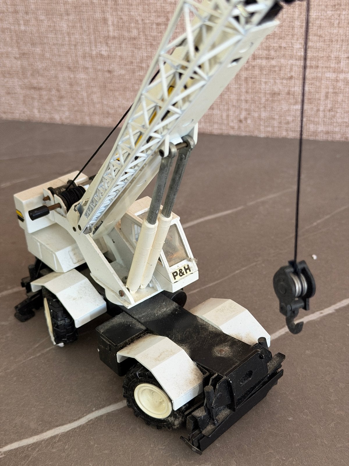 P&H Rough Terrain Crane - Speelgoedkraan, Ophalen of Verzenden, Gebruikt
