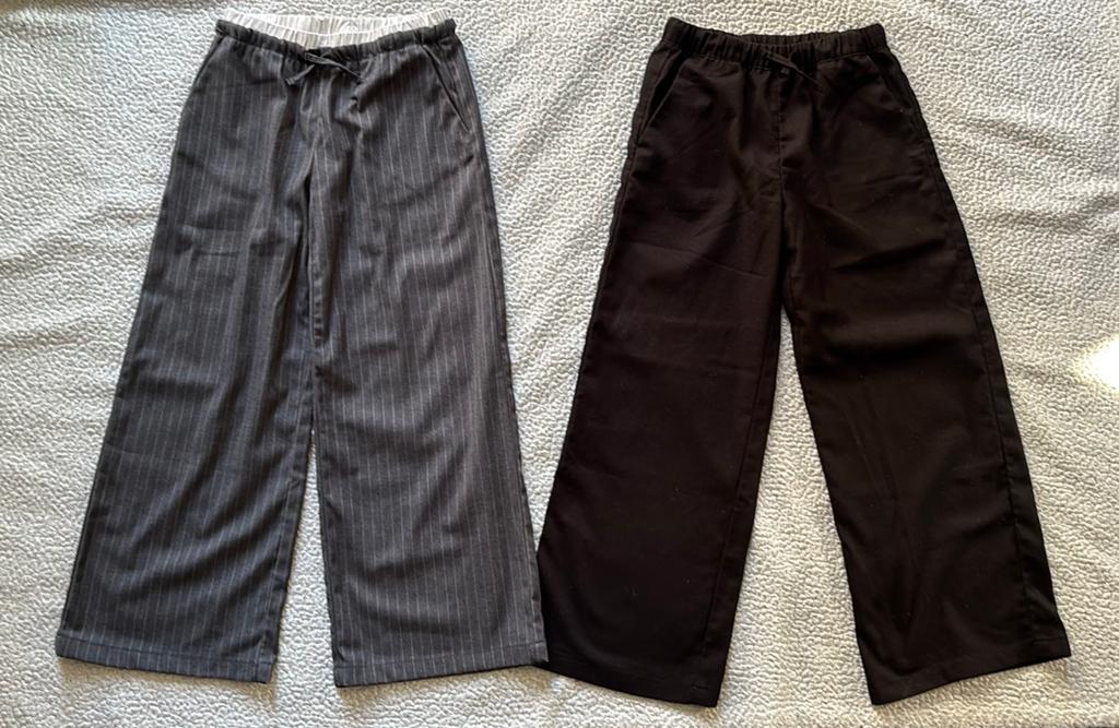 2 mooie pantalons broeken H&M meisje 134, Kinderen en Baby's, Kinderkleding | Maat 134, Ophalen of Verzenden, Zo goed als nieuw