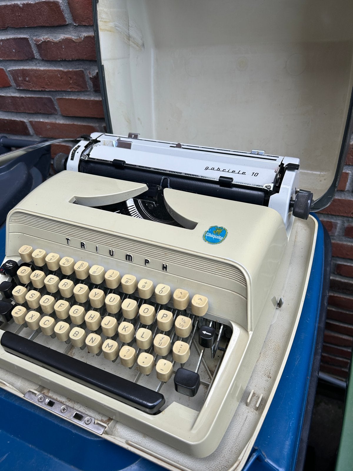 Triumph gabriele 10 vintage typmachine, Ophalen of Verzenden