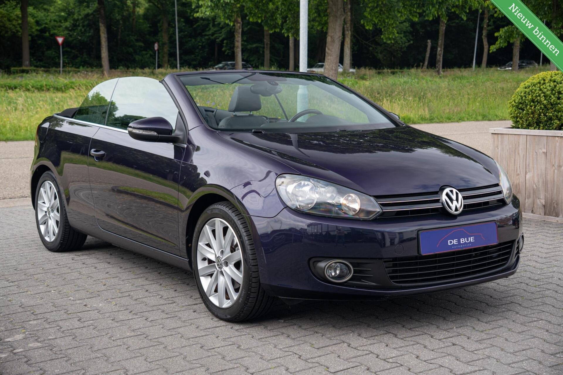 Volkswagen Golf 1.2 TSI Cabriolet Cabrio|OrgNL NAP|1ste Eig., Voorwielaandrijving, Stof, Zwart, Origineel Nederlands