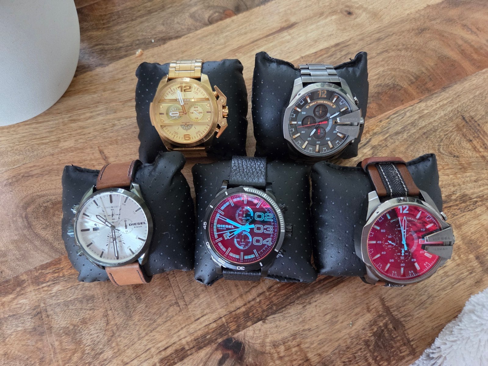 5 Diesel horloges - Diverse modellen, Sieraden, Tassen en Uiterlijk, Horloges | Heren, Ophalen, Gebruikt, Polshorloge