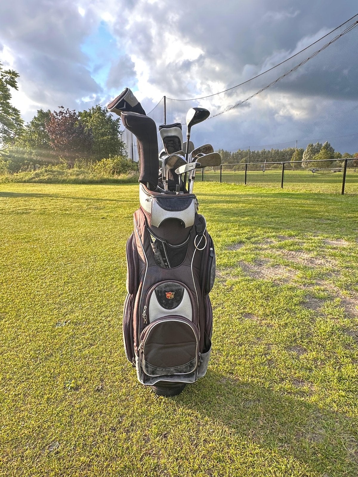 Wilson golfset met tas, Sport en Fitness, Golf, Ophalen, Gebruikt, Set, Overige merken