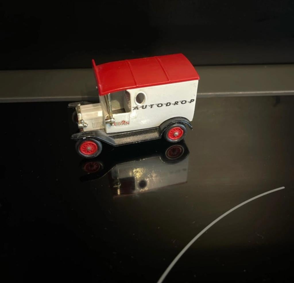 Vintage Autodrop Bestelwagen Modelauto - Made in England, Ophalen of Verzenden, Gebruikt, Auto's